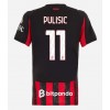 AC Milan Christian Pulisic #11 Hjemmedrakt Kvinner 2025-26 Kortermet